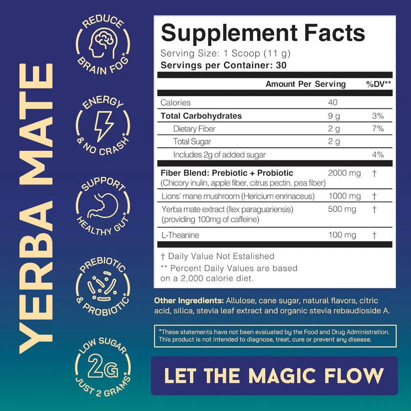 Yerba Mate Wellness Drink | Instant Yerba Mate Tea