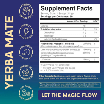Yerba Mate Wellness Drink | Instant Yerba Mate Tea